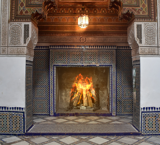 The Benefits of a Tiled Fireplace