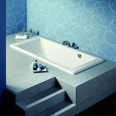 Vythos Double Ended Acrylic Bath - 1700 x 800mm - Roca