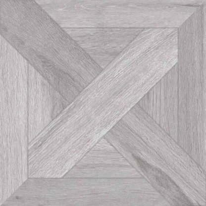 Argyll Parquet Grey Matt Porcelain Wall & Floor Tile 600mm x 600mm (4 per Box)