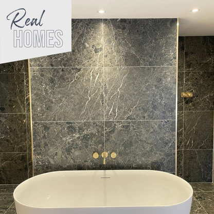 Caprice Black Matt Porcelain Wall & Floor Tile - All Sizes