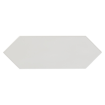 Cast White Gloss Ceramic Wall Tile 100mm x 300mm (40 per Box)