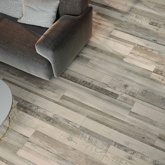 Darwin Grey Matt Porcelain Wall & Floor Tile 1200mm x 200mm (5 per Box)