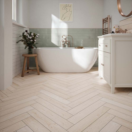 Daintree Birch Matt Porcelain Wall & Floor Tile 98mm x 593mm (15 per Box)