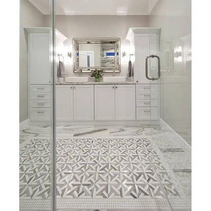 Skyfall Polished Marble Tiles 305x610x12mm