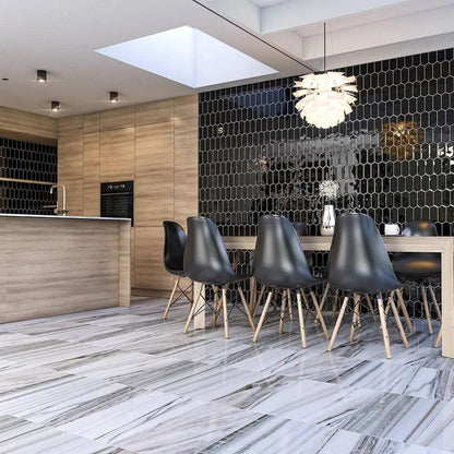 Sky Palisandro Honed Marble Tiles Floor Wall 600x1200x20mm