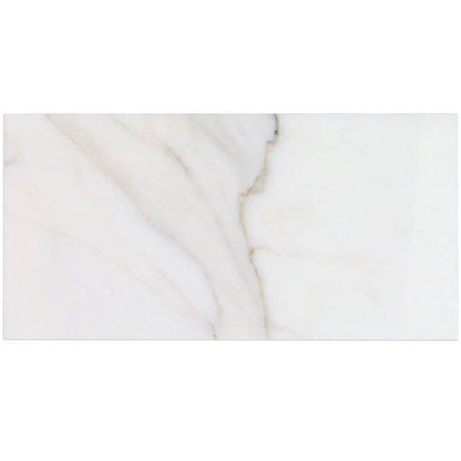 Calacatta Gold Italian Polished Subways Marble Tiles Subways 150x300x10mm