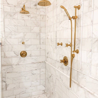 Calacatta Gold Italian Polished Subways Marble Tiles Subways 150x300x10mm