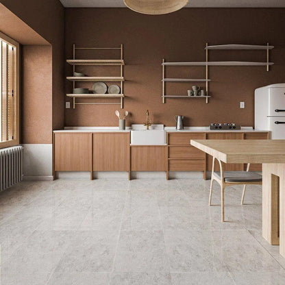 Tundra Gray Polished Marble Tile 600x600x20mm