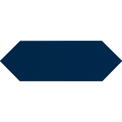 Cast Dark Blue Gloss Ceramic Wall Tile 100mm x 300mm (40 per Box)