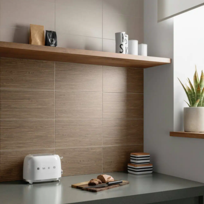 Boreal Ceramic Matt Wood Effect Wall Tile 250mm x 500mm - (13 per Box) - All Colours