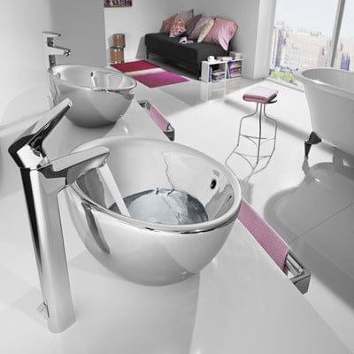 Esmai Chrome Extended Basin Mixer With Pop-Up Waste - Roca