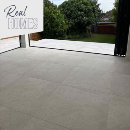 Atlanta White Matt Porcelain Wall & Floor Tile 1000mm x 1000mm (2 per Box)