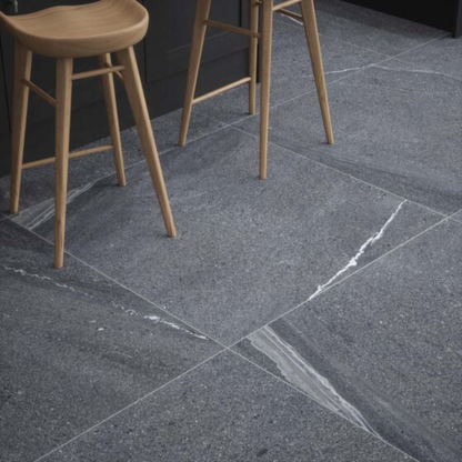 Eastford Anthracite Matt Porcelain Wall & Floor Tile 995mm x 995mm (2 per Box)