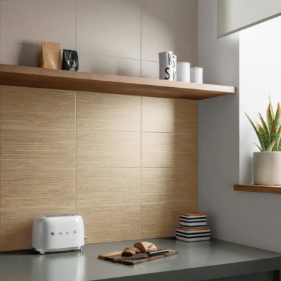 Boreal Ceramic Matt Wood Effect Wall Tile 250mm x 500mm - (13 per Box) - All Colours