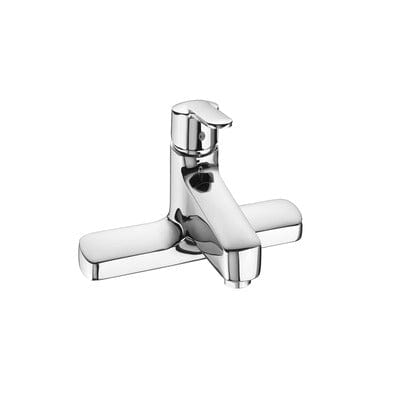 Victoria V2 Chrome Deck Mounted Bath Filler - Roca