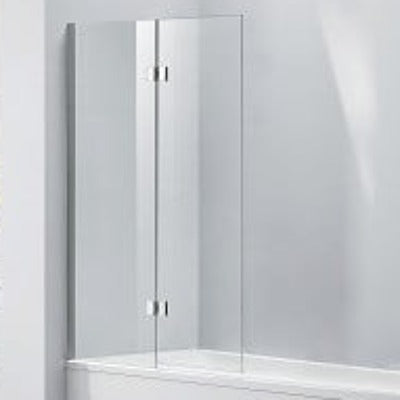 Aquaglass 6mm Bath Screen - 1400 x 800mm - Aqua
