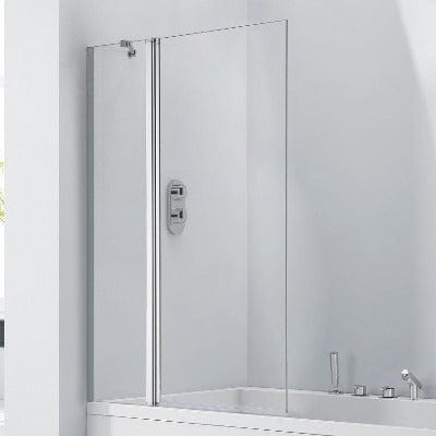 Aquaglass 6mm Bath Screen - 1400 x 800mm - Aqua