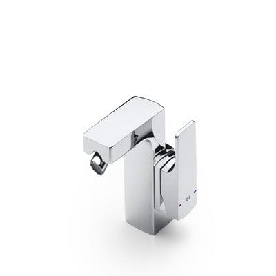 L90 Chrome Side Lever Bidet Mixer Tap With Pop-Up Waste - Roca