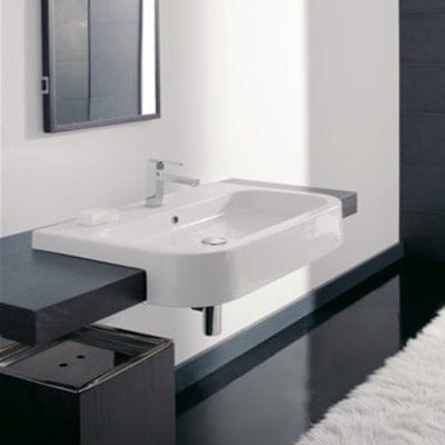 Debba Semi Recessed Basin - 1 Tap Hole - Roca