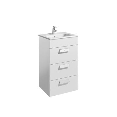 Debba Unik 600mm 3 Drawer Wall Hung Vanity Unit - All Colours - Roca