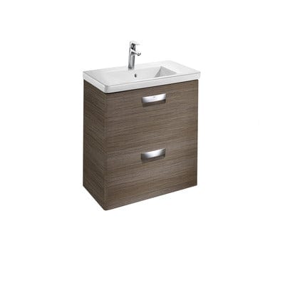 The Gap Unik 600mm Base Bathroom Unit & Basin - All Colours - Roca