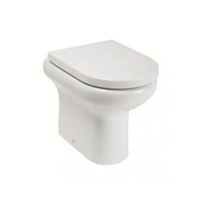 Compact Special Needs Rimless Back to Wall WC Pan in Alpine White - All Sizes - RAK Ceramics