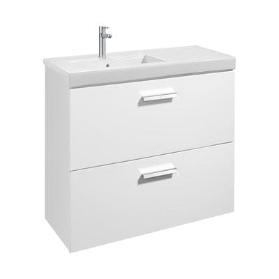 Prisma 600mm 2 Drawer Bathroom Vanity Unit - All Colours - Roca
