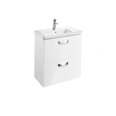 The Gap Unik 600mm Base Bathroom Unit & Basin - All Colours - Roca