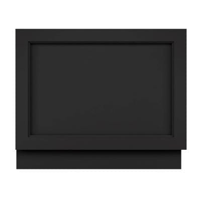 Matt Black Bath End Panel - All Sizes - Bayswater