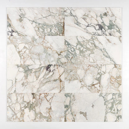 Calacatta Verda Green Polished Marble Tiles