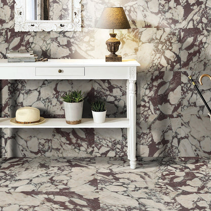 Calacatta Violetta Honed Marble Tiles 305x610x10mm