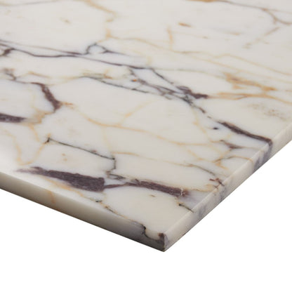 Calacatta Violetta Monet Polished Marble Tile 305x610x10mm