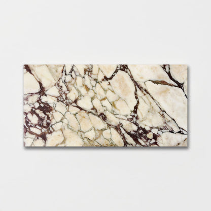 Calacatta Violetta Monet Polished Marble Tile 305x610x10mm