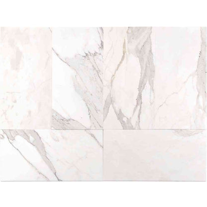 Calacatta Oro Extra Polished Italian Marble Tiles 305x610x10mm