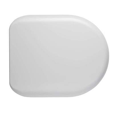 Compact Quick Release Soft Close Wrap Over Urea Seat in Alpine White - RAK Ceramics