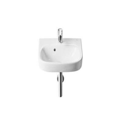 Debba Ceramic Wall Hung 350mm Basin - 1 Tap Hole - Roca