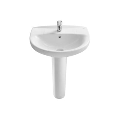 Laura Ceramic Cloakroom 550ml Basin Pack - Roca