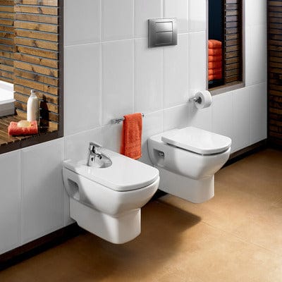Senso Ceramic Wall Hung Toilet Pan - Roca