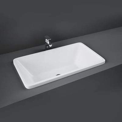 Chameleon 56cm Over Counter Wash Basin in Alpine White - RAK Ceramics