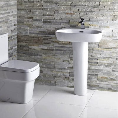 Medici 1 Tap Hole Basin - All Sizes - Aqua