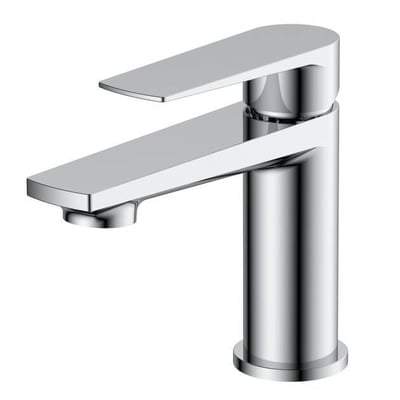 Blade Mono Basin Mixer with Clicker Waste in Chrome - RAK Ceramics