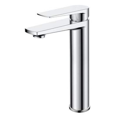 Blade Tall Mono Basin Mixer (No Waste) in Chrome - RAK Ceramics