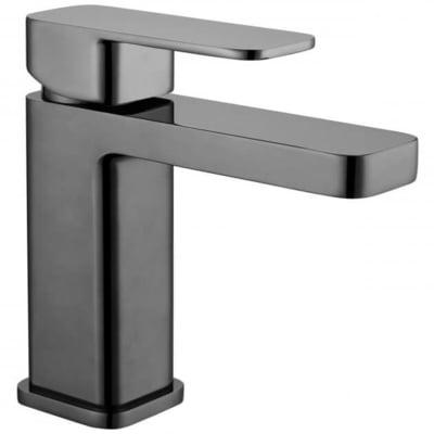 Compact Eco Square Mono Basin Mixer with Clicker Waste - All Colours - RAK Ceramics
