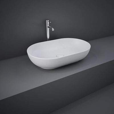 Feeling 55cm Oval Counter Top Wash Basin - All Colours - RAK Ceramics