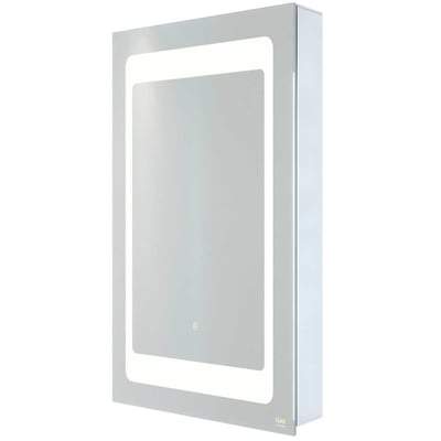 Aphrodite LED Illuminated Mirrored Recessable Cabinet - RAK Ceramics