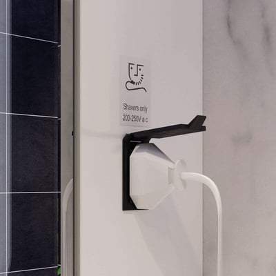 Citrine 600mm x 800mm LED Illuminated Portrait Mirror with Demister, Shavers Socket and Touch Sensor Switch - RAK Ceramics