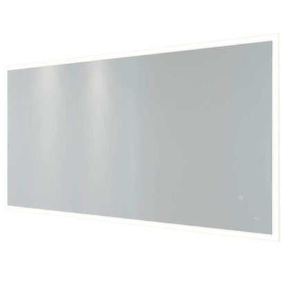 Cupid LED Illuminated Landscape Mirror Demister, Shavers Socket and Touch Sensor Switch - All Sizes - RAK Ceramics