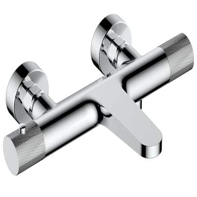 RAK-Amalfi Wall Mounted Exposed Thermostatic Bath Shower Mixer - All Colours - RAK Ceramics