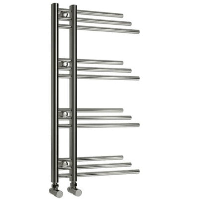 Sphere Designer Chrome Towel Rail - 900 x 500mm - Aqua