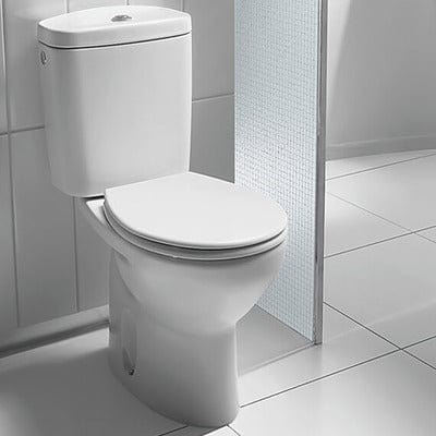 Laura Close Coupled Toilet Pan - Roca